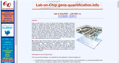 Desktop Screenshot of lab-on-chip.gene-quantification.info