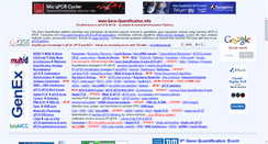Desktop Screenshot of gene-quantification.de