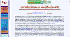 Desktop Screenshot of normalisation.gene-quantification.info