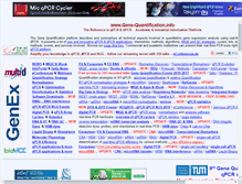 Tablet Screenshot of illumina-ecoqpcr.gene-quantification.info
