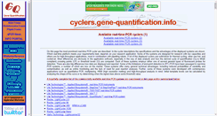 Desktop Screenshot of cyclers.gene-quantification.info