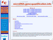 Tablet Screenshot of mirtron.gene-quantification.info